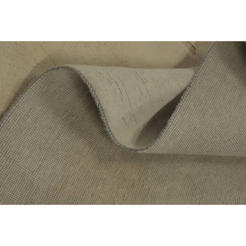 Vegetable Dye Wool Gabbeh Modern Area Rug Handmade Wool Carpet - 10' 4'' X 8' 2''