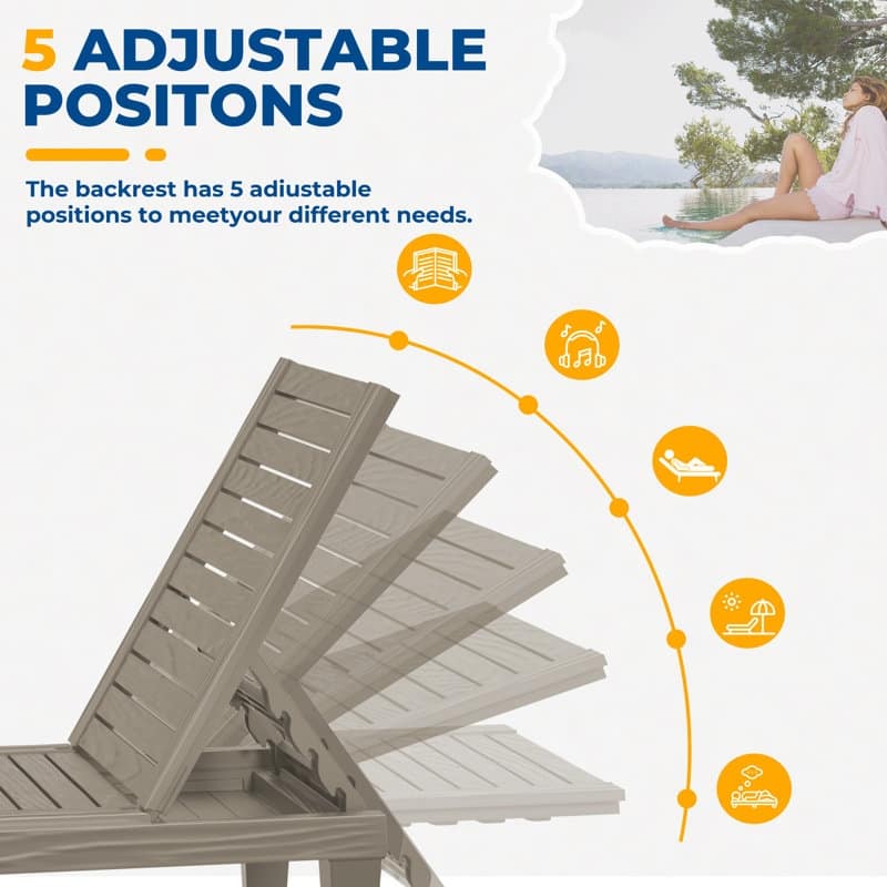 Outdoor Patio Storage Resin Lockable Deck Box