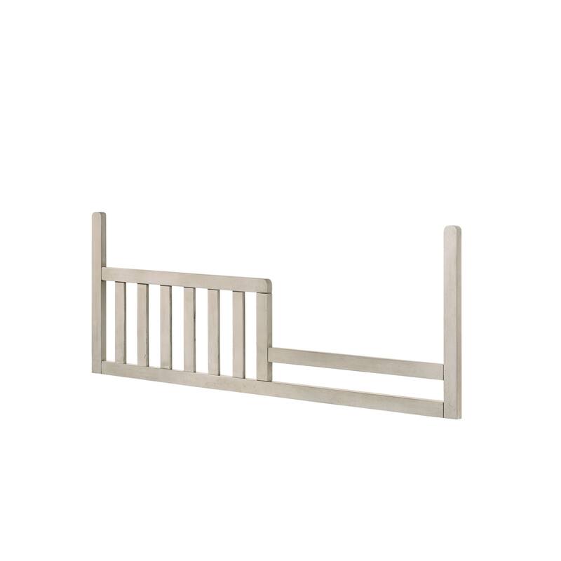 San Mateo Nursery 56" Wide Toddler guardrail, Rustic White