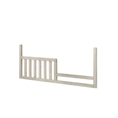 San Mateo Nursery 56" Wide Toddler guardrail, Rustic White