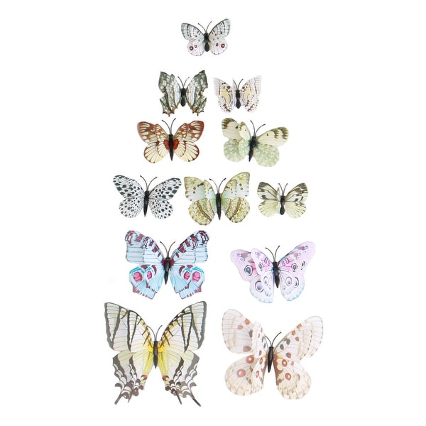 3D Butterfly Wall Sticker with Sticker Decal Fresco Stickers for Room Decoration