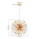 preview thumbnail 15 of 18, 12-Light Modern Glam Sputnik Round Colorful Chandelier Globe Starburst Crystal Beaded Firework Chandelier - 21.6 in. W