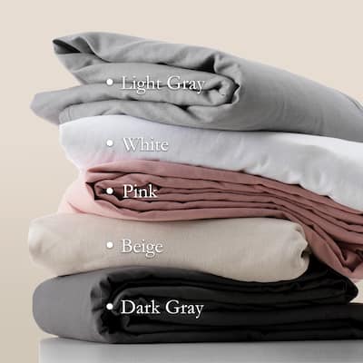 Linen Cotton Duvet Cover and Pillow Sham Set, Breathable and Skin-Friendly Bedding Set