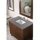 preview thumbnail 6 of 32, James Martin Vanities Metropolitan 36" Single Vanity, American Walnut