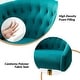 preview thumbnail 108 of 109, Modern Velvet Tufted Office Chair with Gold Metal Base by HULALA HOME