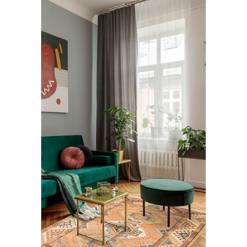 ECARPETGALLERY Hand-knotted Jules Serapi Copper Wool Rug - 5'4 x 8'0