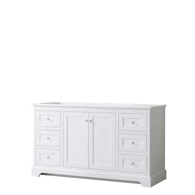 Avery 60-inch Single Vanity, No Top, No Sink, No Mirror