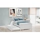 preview thumbnail 1 of 0, Minimalistic Twin Platform Bed with Trundle for Stylish Bedroom Enhancement