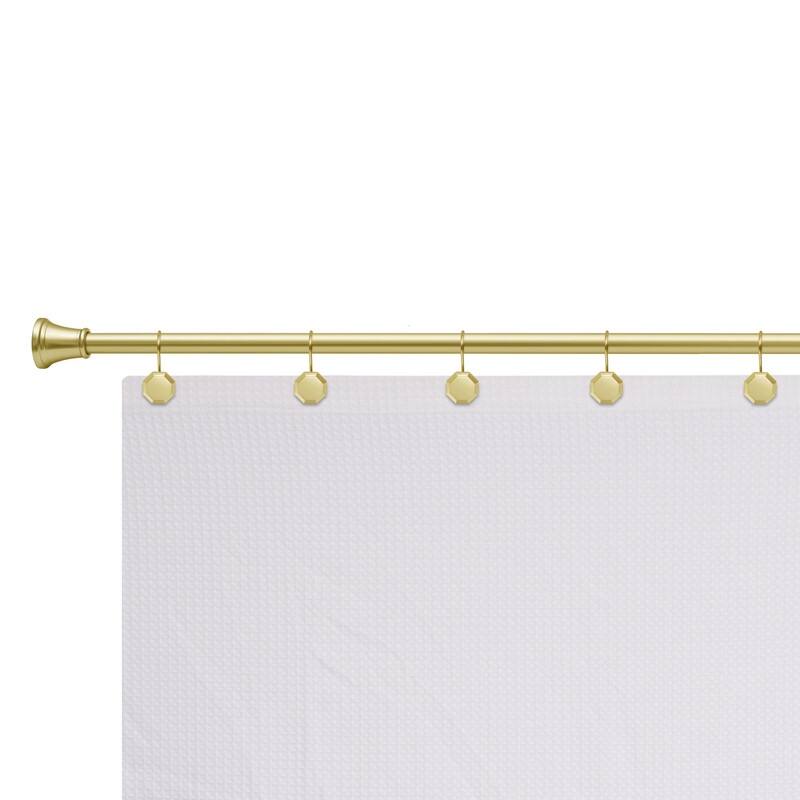 Utopia Alley Shower Rings, Shower Curtain Rings for Bathroom, Rustproof Zinc Shower Curtain Hooks Rings, Set of 12