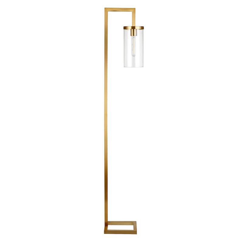 Malva 67.75" Tall Floor Lamp with Glass Shade - 11" Wide