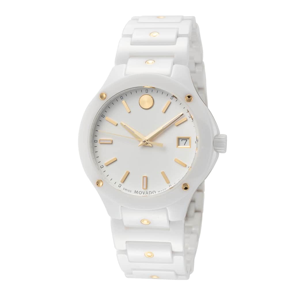 Movado Women's SE 33mm Quartz Watch 0607740 - Black - One Size
