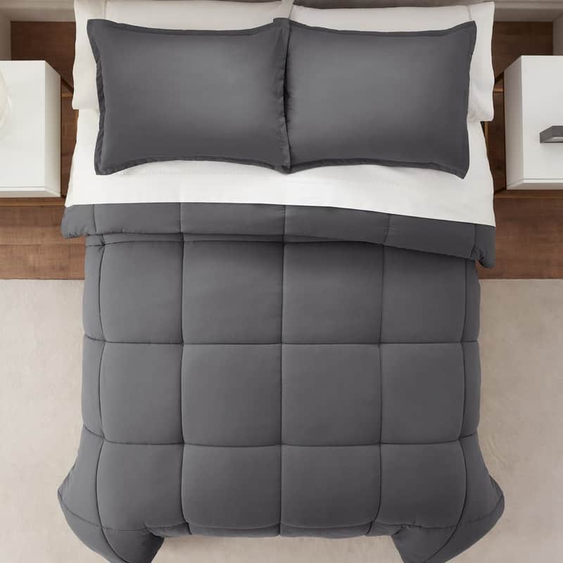 Serta Simply Clean Antimicrobial Comforter Set