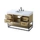 preview thumbnail 132 of 134, Lennox 48 - 60 Inch Single Bathroom Vanity