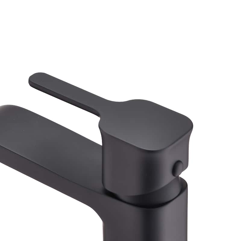 PROOX Single Handle Bathroom Faucet Pop Up Drain