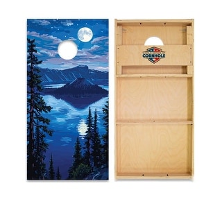 Crater Lake National Park Regulation 2x4 Cornhole Board Set