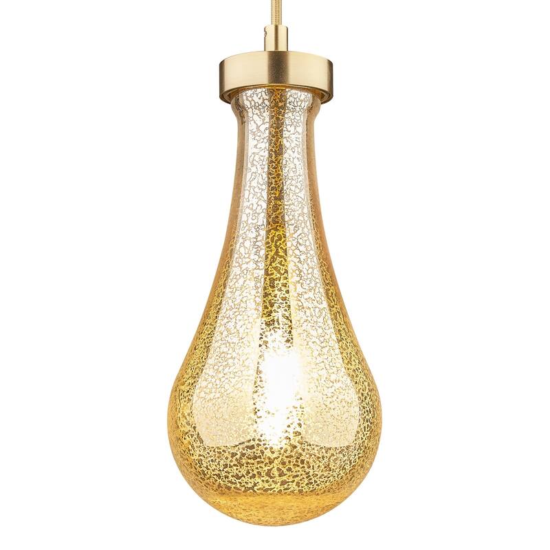 Innovations Lighting 451-1P-G451-5ME Owego 12" Tall Mini Pendant with - Champagne Bronze