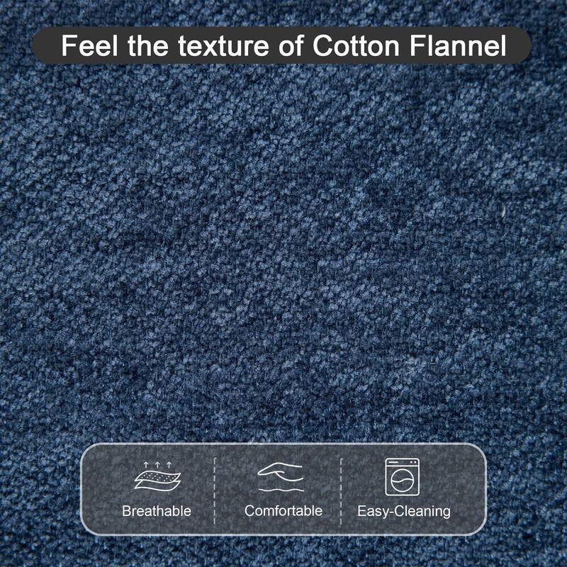 82.5"W Chenille Upholstered Sectional Modular Sofa With Chaise