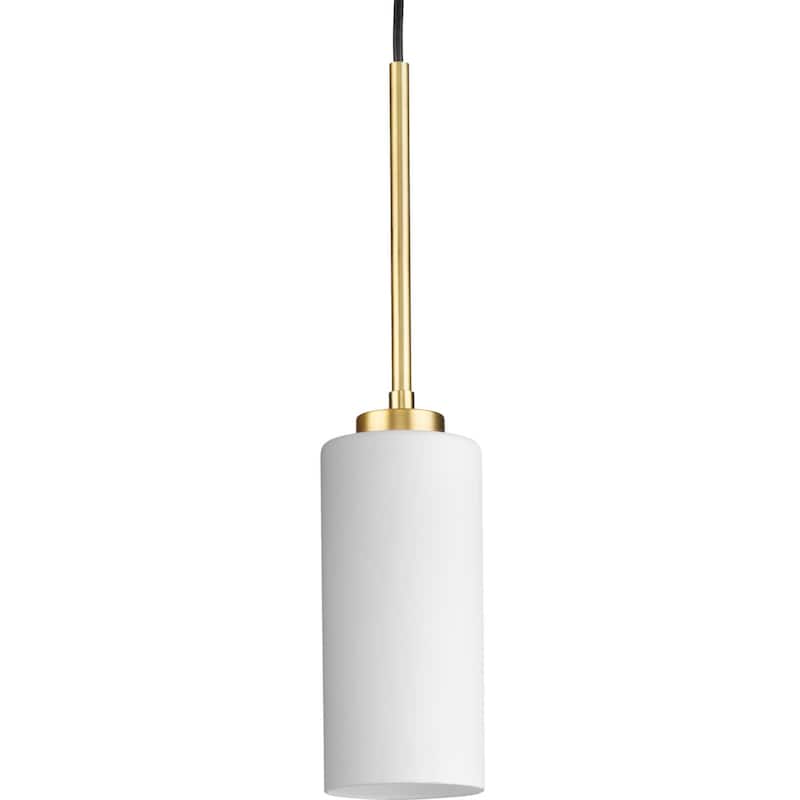 Progress Lighting P500404 Cofield 4" Wide Pillar Candle Mini Pendant - Vintage Brass