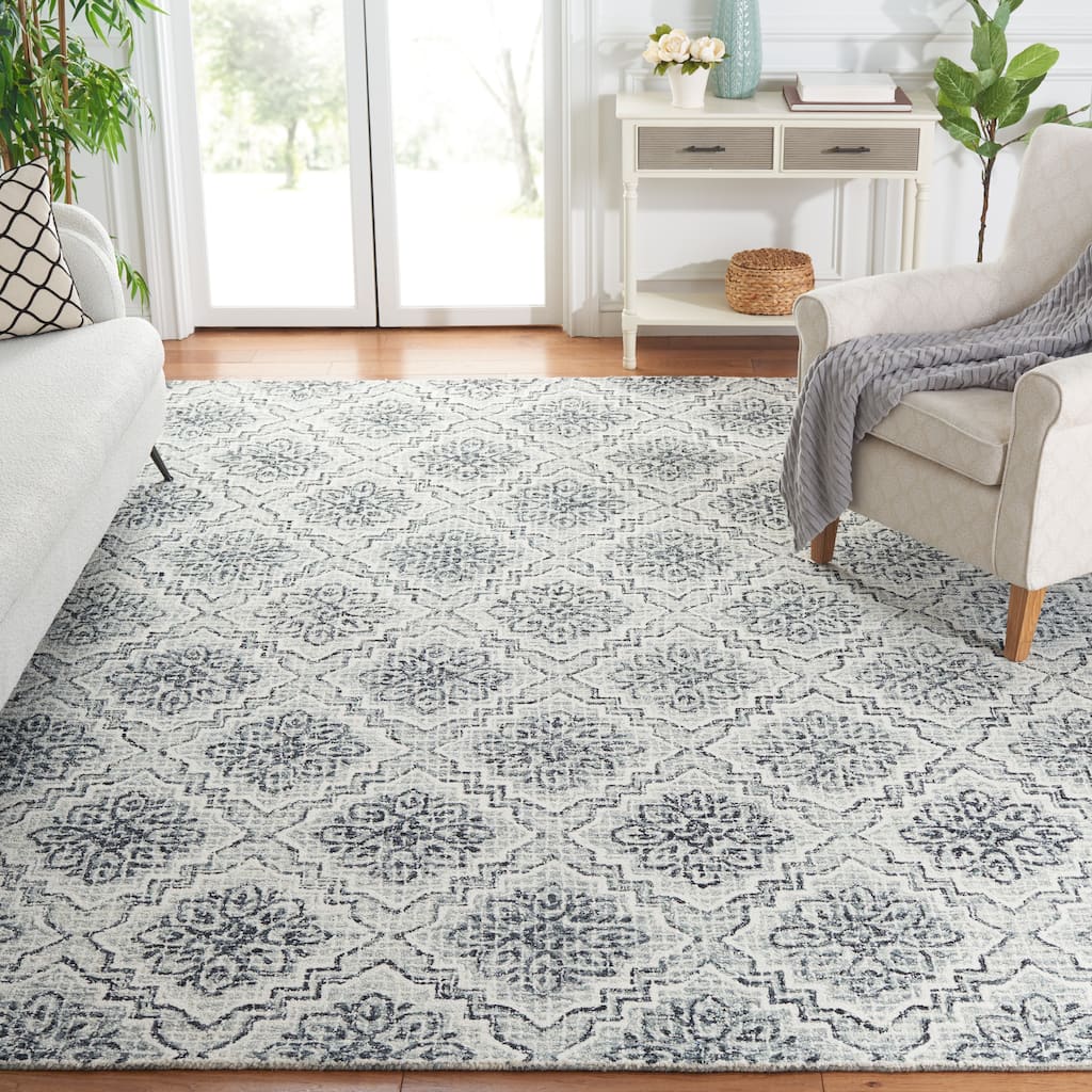 SAFAVIEH Handmade Abstract Ingegerd Modern Wool Rug