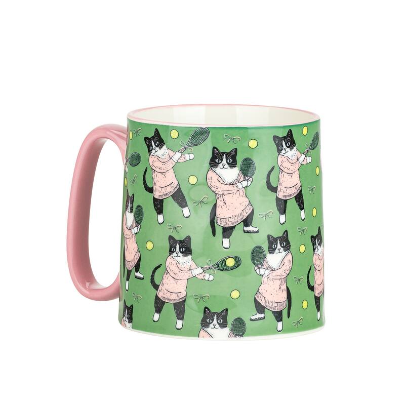 10 Strawberry Street Bella Animal Mugs, Set of 4