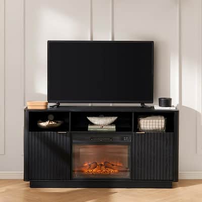 Mopio Brooklyn 59" Electric Fireplace TV Stand