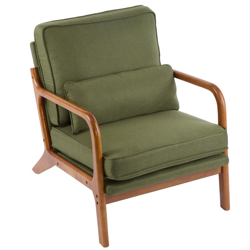 Mid Century Modern Upholstered Accent Chair