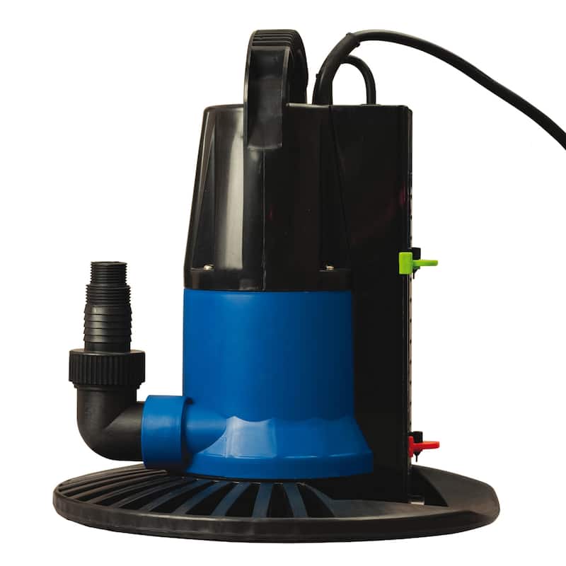 Blue Wave Dredger 1250 GPH In Ground Winter Cover Pump with Base