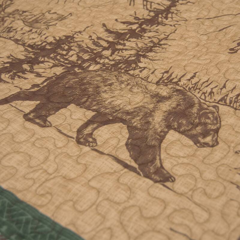 Spruce Trail Microfiber Quilt Set from Your Lifestyle by Donna Sharp