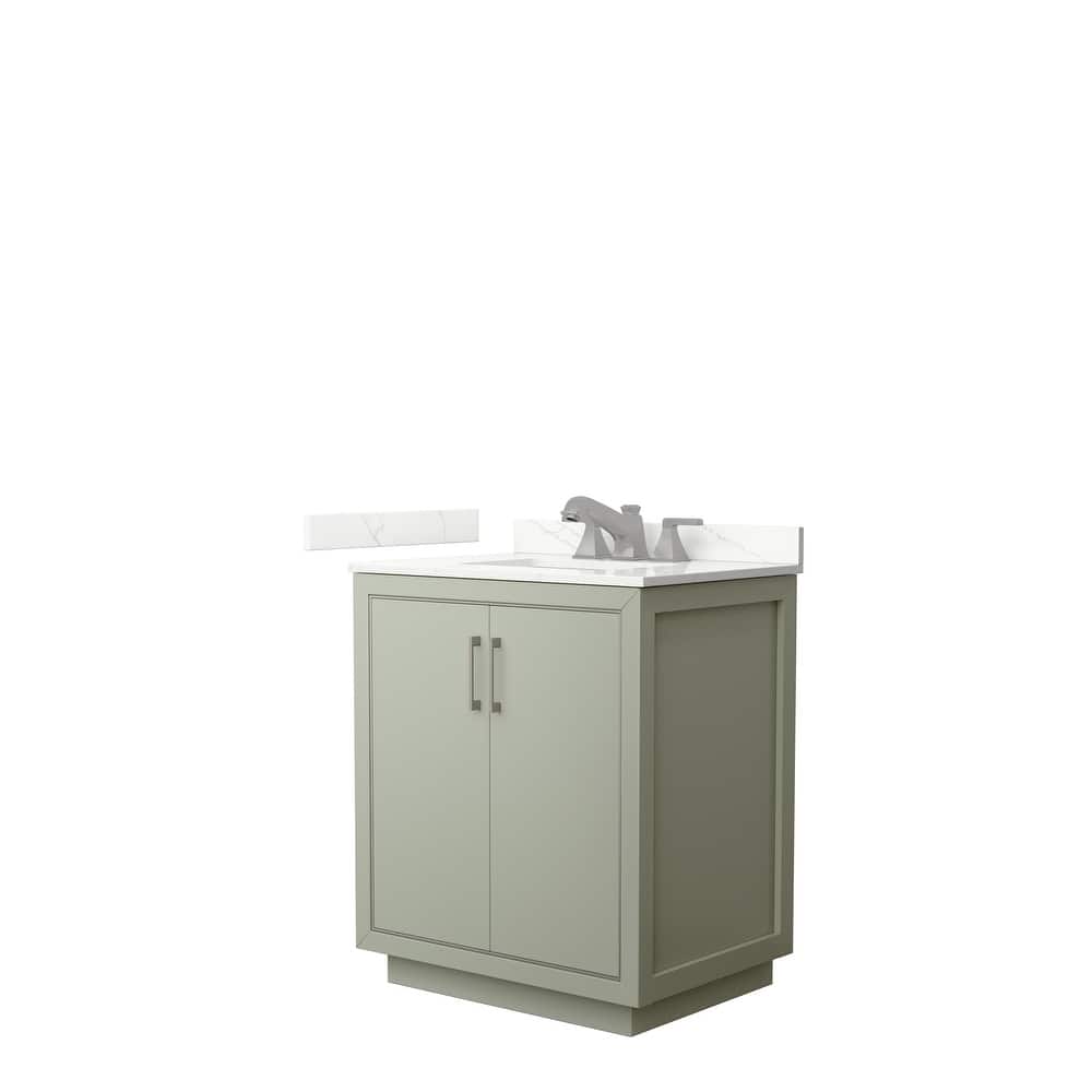 Icon 30-inch Single Vanity, Quartz Top