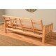 preview thumbnail 3 of 8, Copper Grove Julius Full-size Lodge Futon Set with Tufted Mattress