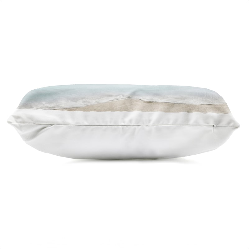 Stupell Muted Soft Watercolor Beach Printed Outdoor Throw Pillow Design by Kristen Brockmon