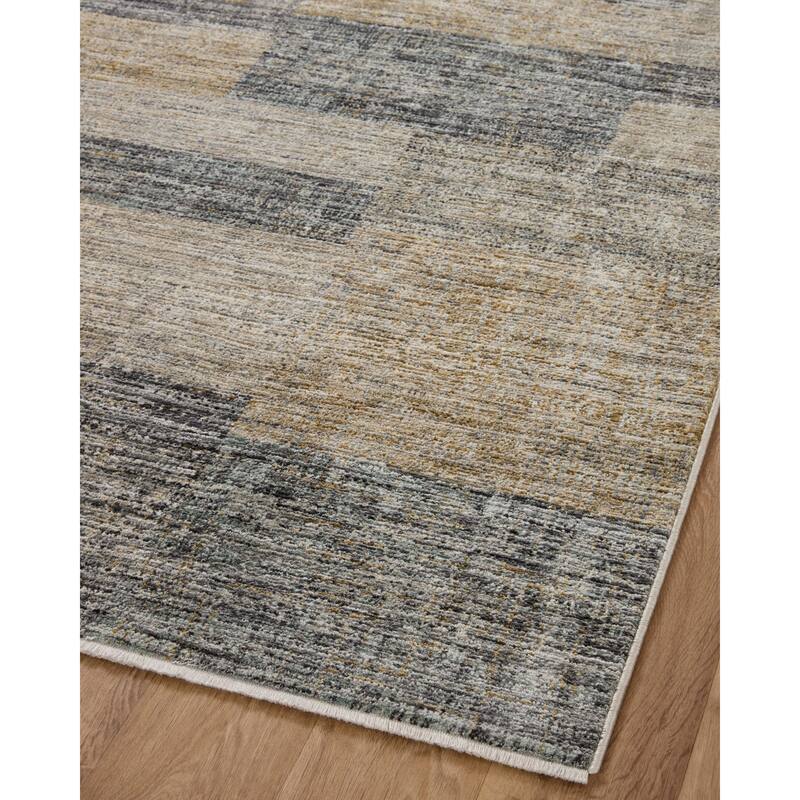 Alexander Home Manhattan Modern Color blocked Area Rug