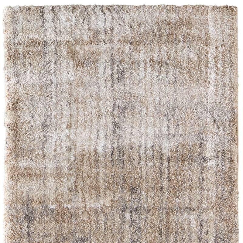 HomeRoots Abstract Industrial Rectangle Area Rug