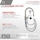 preview thumbnail 36 of 49, STYLISH Kitchen Sink Faucet Single Handle Pull Down Dual Mode in Stainless Steel - Faucet Height: 14 1/8" | Spout Height: 6 3/4"
