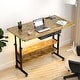 preview thumbnail 4 of 16, Standing Desk with Charging Station Tan