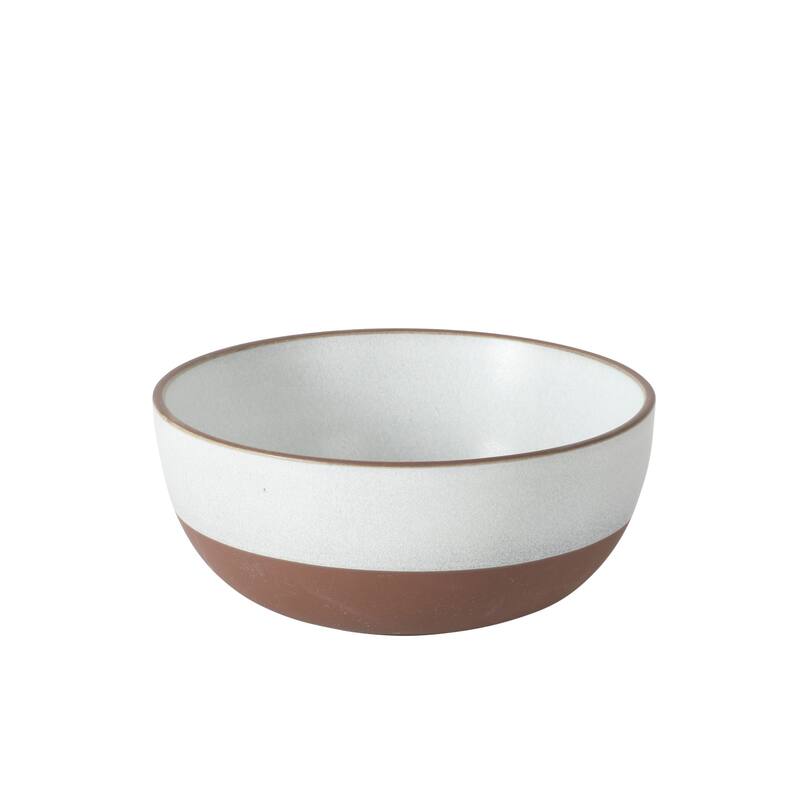 Gibson Elite William Crest 4 Piece Nesting Bowl Set, Stoneware Reactive Glaze, 5", 6.25", 7.5", 9", Prep & Serving Bowls