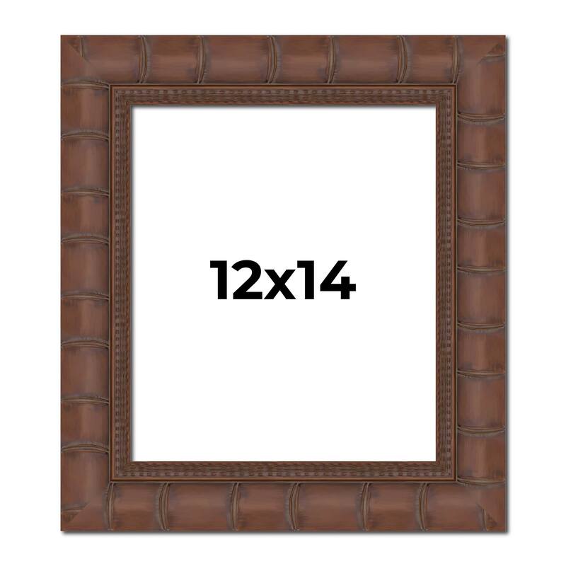 12x14 Frame Pewter Solid Wood Picture Frame Width 1.625 Inches | Interior Frame Depth 0.6875 Inches