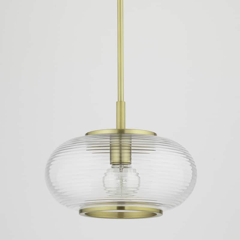 Mitzi by Hudson Valley Maggie 1-Light Pendant with Clear Glass