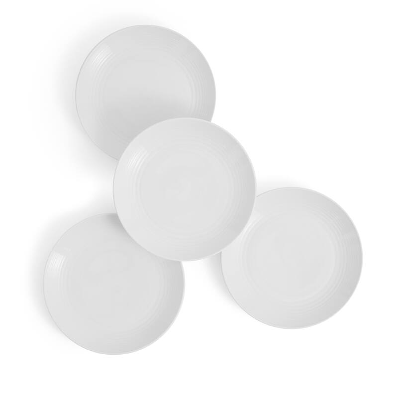 Royal Doulton Exclusively for Gordon Ramsay Maze Plate 8.7in, Set of 4 - White