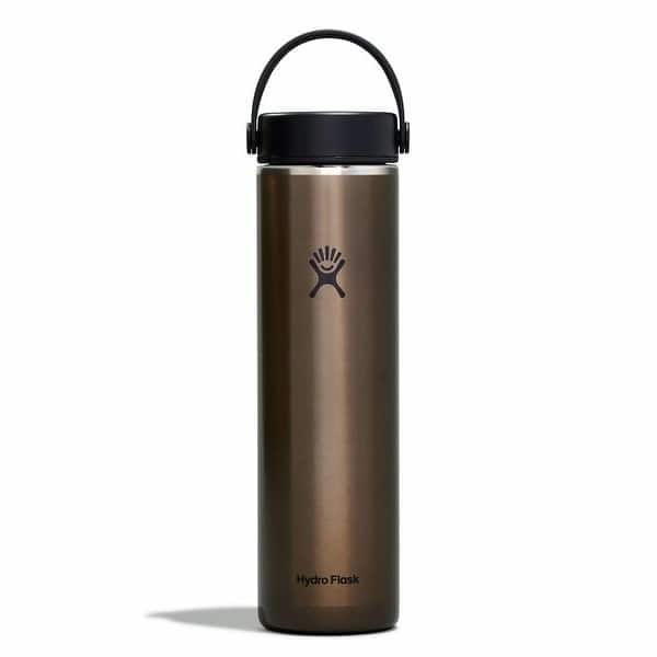 Hydro Flask Insulated Lightweight Wide Mouth Trail Series, 24oz - Obsidian  - Bed Bath & Beyond - 42377283