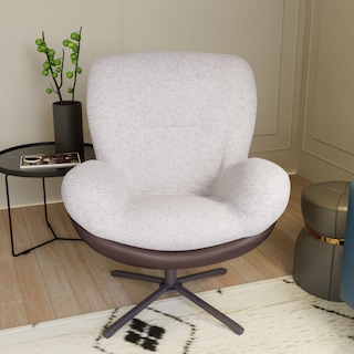 Ronnie  Swivel Single Accent Chair by Christopher Knight Home