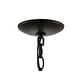 preview thumbnail 19 of 20, Athos Ring Iron/Seeded Glass Bohemian Cottae LED Chandelier, Oil Rubbed Bronze by JONATHAN Y