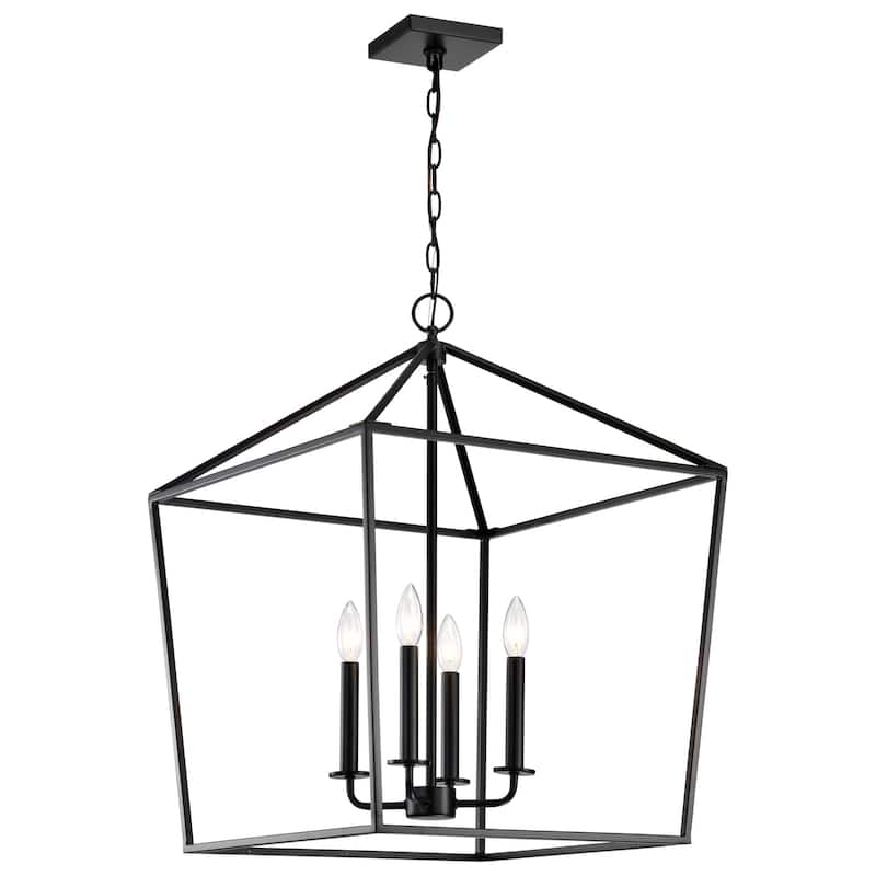 Nuvo Lighting 60/7932 Emma 4 Light 20" Wide Taper Candle Pendant
