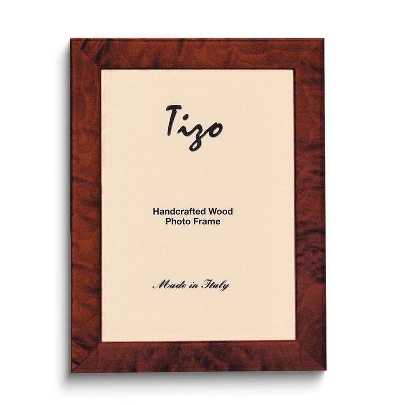 Curata Dark Brown 8x10 Handcrafted Wood Photo Frame