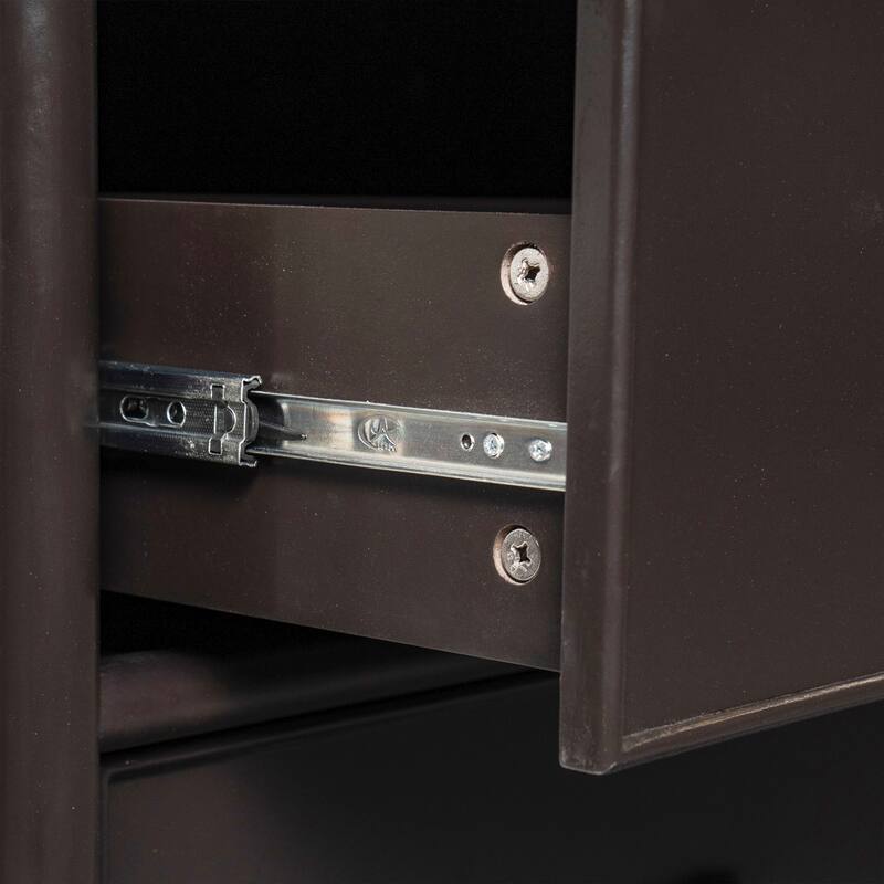 48'' Modern Storage Cabinet with 6 Drawers, Large Entryway Sideboard for Living Room or Dining Room, Solid & Manufactured Wood