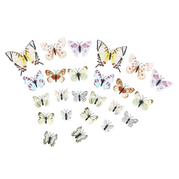 Butterfly Wall Decal Stickers for Room Decoration Pink,Green,Blue