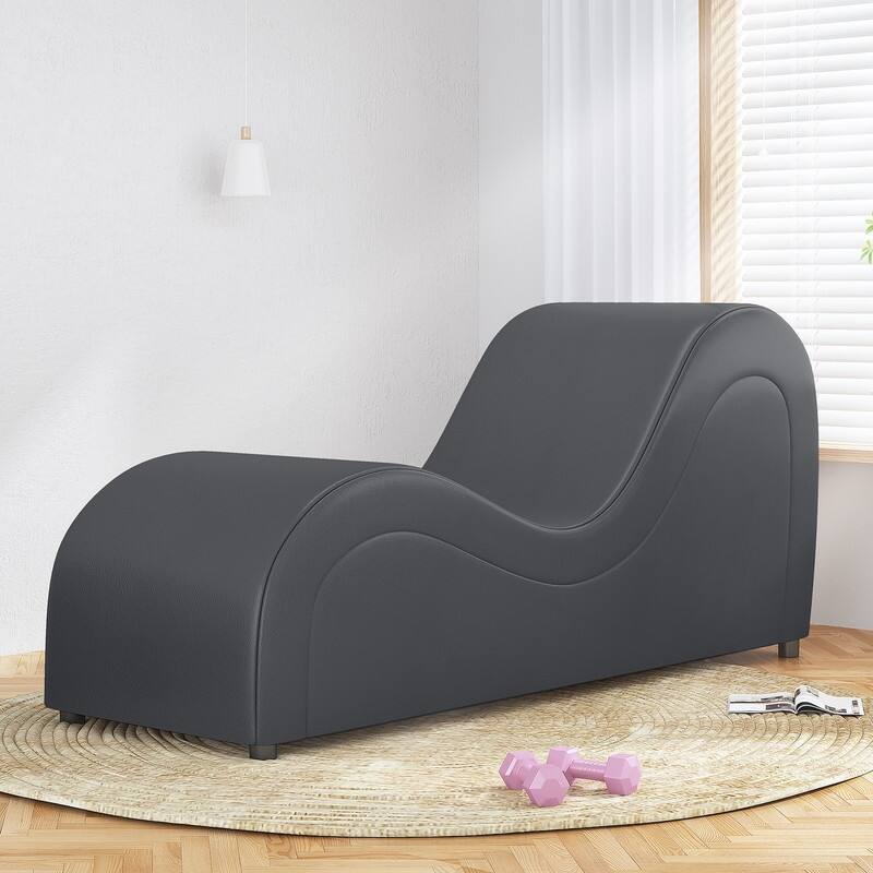 Mixoy Modern PU Leather Yoga Chair Indoor