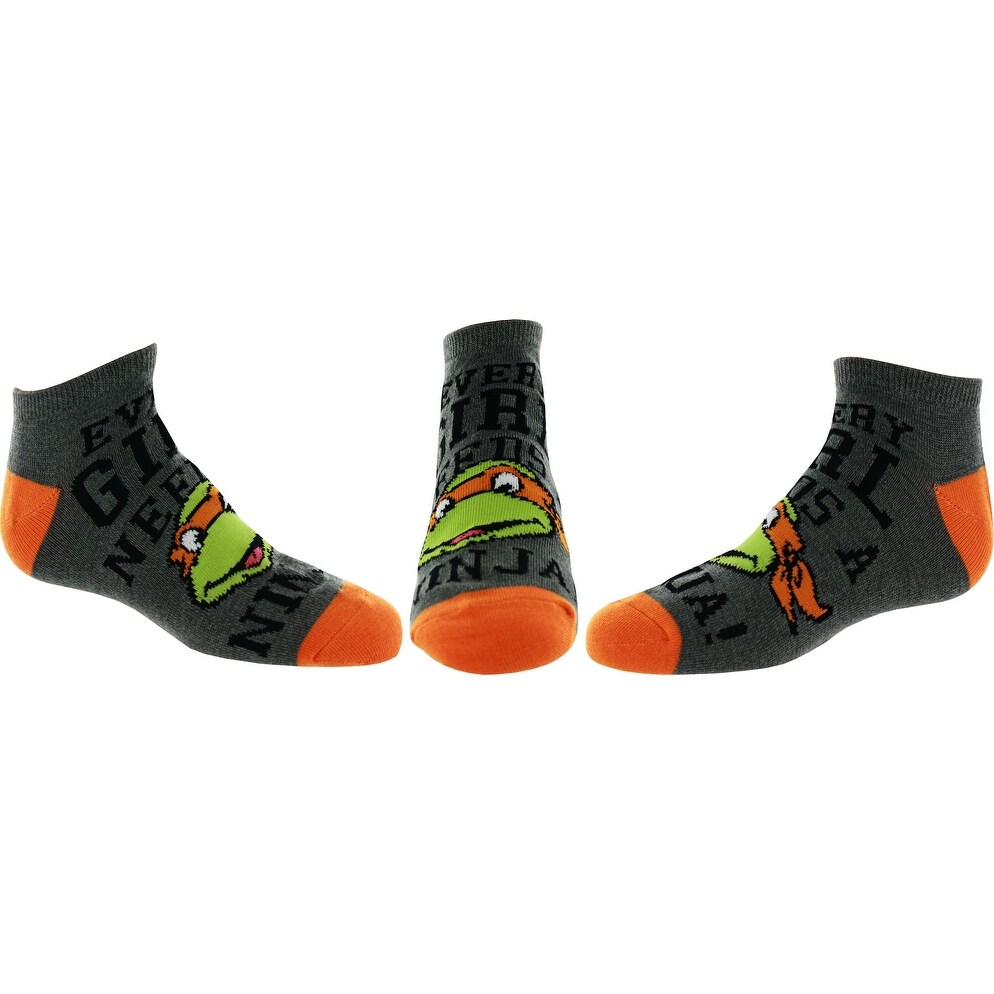 Shop Teenage Mutant Ninja Turtles Ankle Socks Two Pair