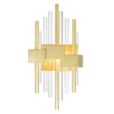 Millipede 7 in LED Satin Gold Wall Sconce - Satin Gold