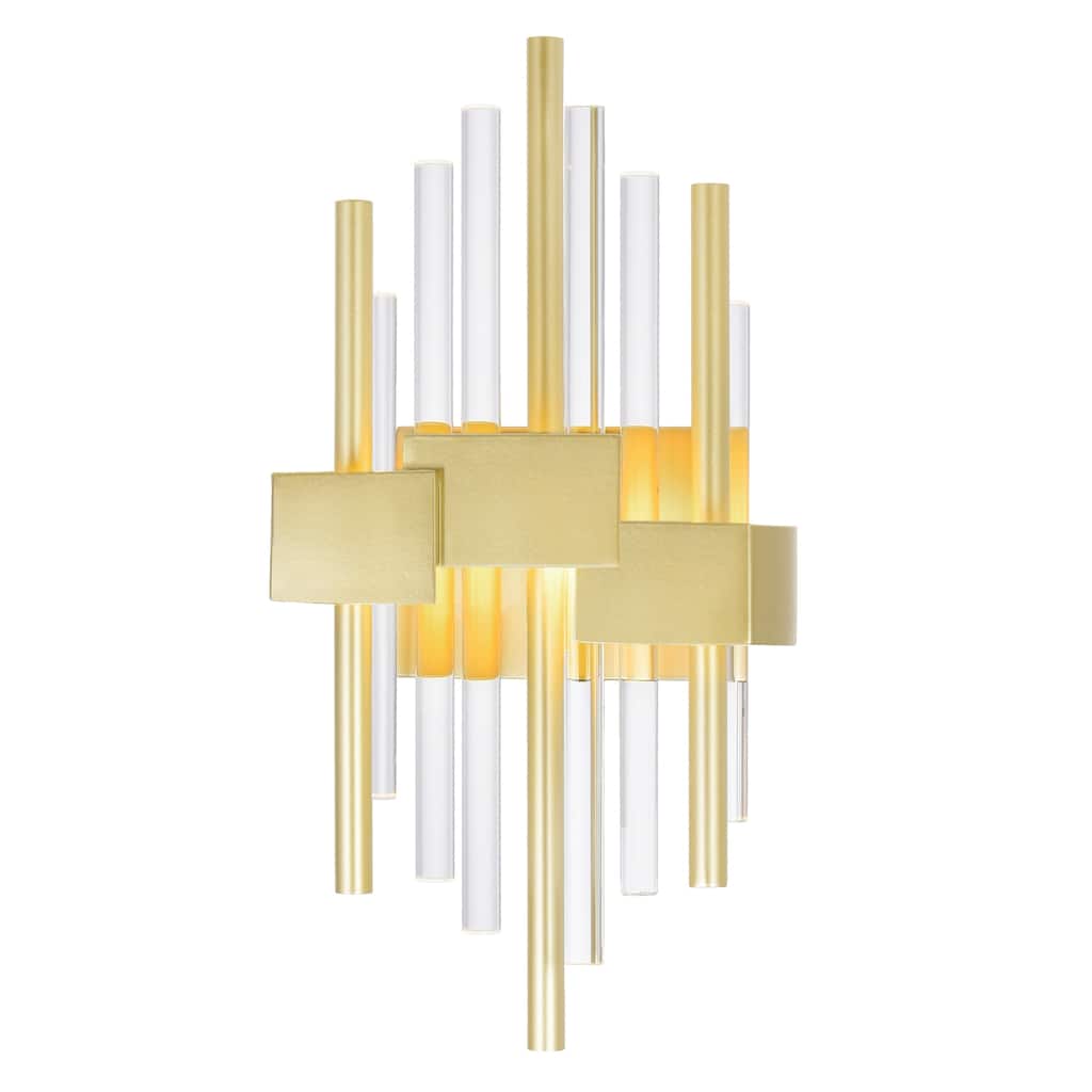 Millipede Integrated LED Satin Gold Wall Sconce - Satin Gold